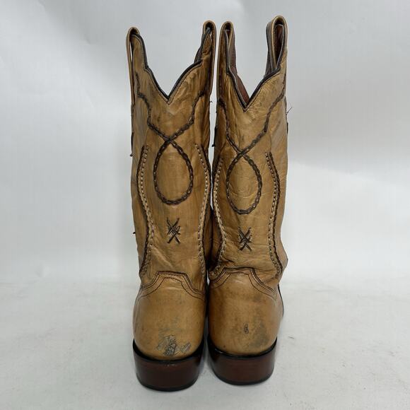 Vintage Dan Post Palamino Albany Boots “Cream” Men’s 11D main image 5